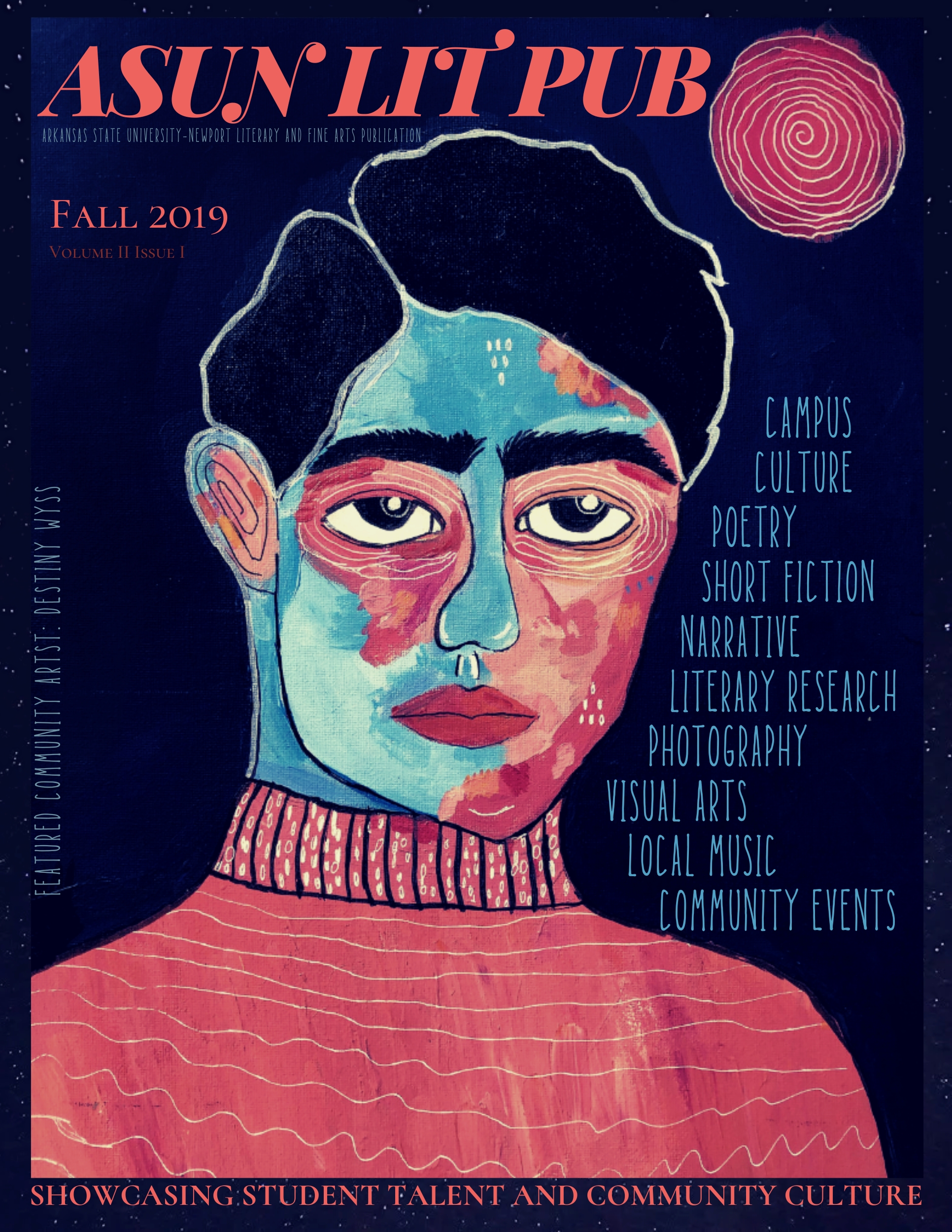 ASUN Lit Pub Vol. II No. I Sunset cover