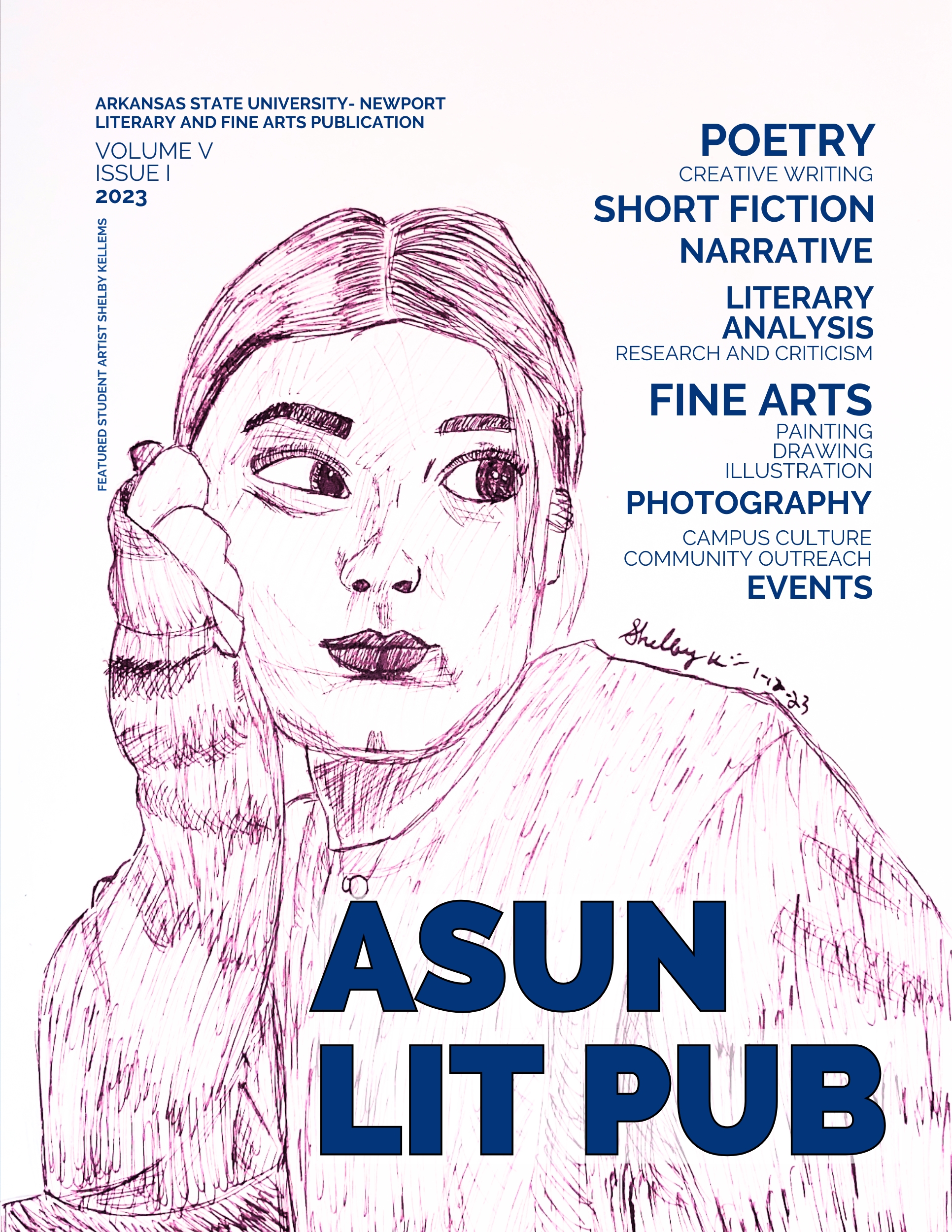 ASUN Lit Pub Vol. V No. I Heroes cover