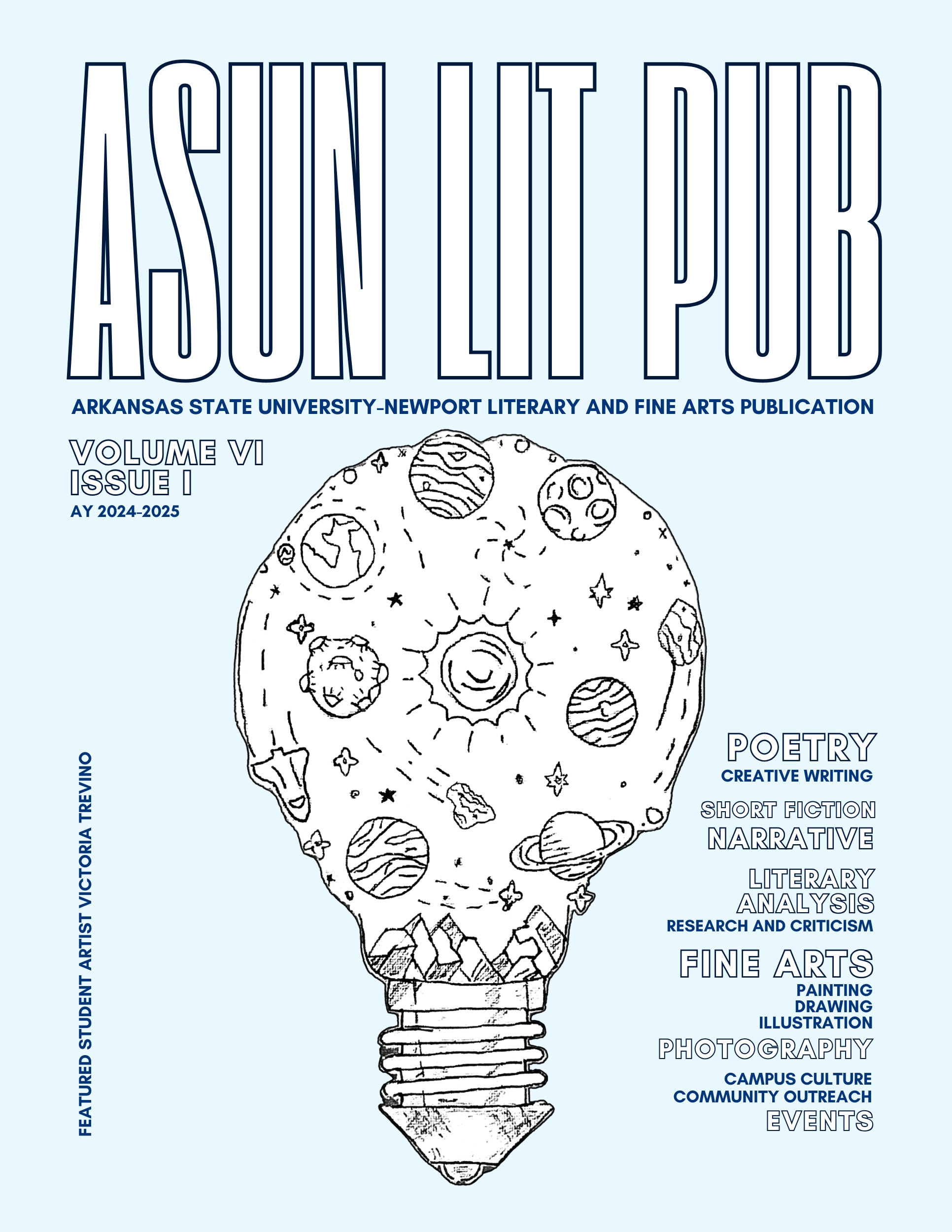 ASUN Lit Pub Vol. VI No. I Dreams cover