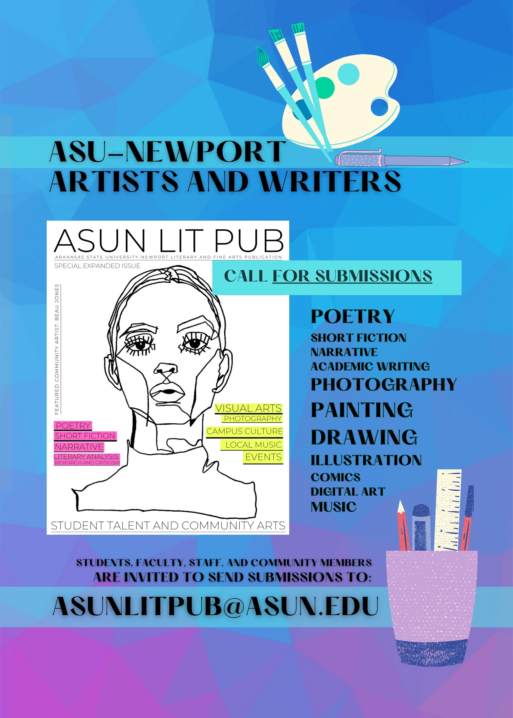 Lit Pub Submissions flyer
